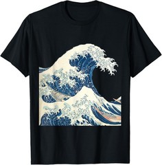Great Wave off Kanagawa Hokusai Japanese Art Japan T-Shirt