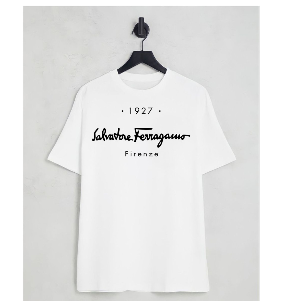 Salvatore Ferragamo Classic Logo Unisex T-Shirt (S–5XL) 👕✨