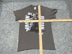 2015 Jason Aldean Gray Small Concert Tour Shirt Country Western Cowboy Rodeo