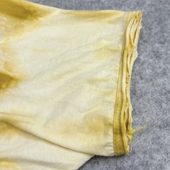 Sure tie dye spiritual design t shirt large mens yellow Short Sleeve Well Used