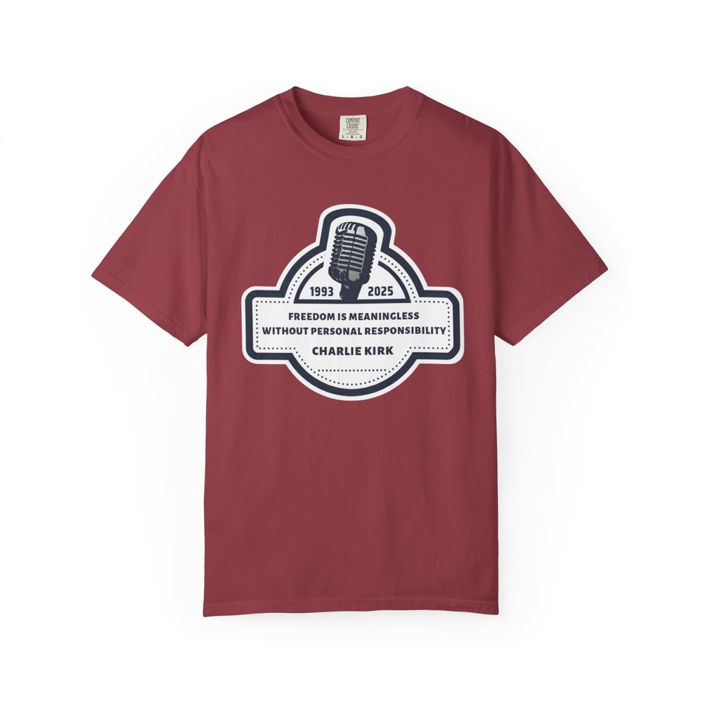 Charlie Kirk Quote Unisex T-Shirt, Casual Tee, Everyday Wear, Gift for […]