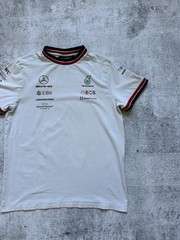 Petronas Mercedes-Benz AMG Formula 1 T-shirt Racing Men’s M Size White