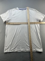 Tommy Bahama Men Shirt White M Cotton Spandex Lounge Sleepwear NWOT Marlin Logo