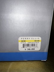 Perry Ellis Portfolio Mens 3-Pack T-Shirts Crew Neck Cotton Blend (A) MEDIUM ✈️