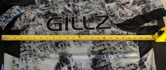 Gillz Men’s LS UV Tournament Series V2 Gray Grunge Print L/S Fishing Shirt Sz XL