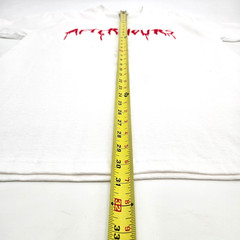 Official The Weeknd x Vlone After Hours Blood Drip T-Shirt White Tee Men’s Large