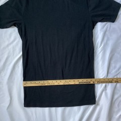 Tommy John Cotton Basics Men’s Short Sleeve Black Cotton Blend Tee Shirt Size XL