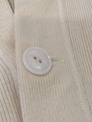 Vintage 50s Military Henley Shirt M Wool Thermal Winter Workwear Uniform USA