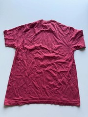 Hurley Men’s T-Shirt Heather Red Graphic Logo Short Sleeve 100% Cotton Sz Large