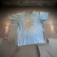 GUATEMALA Sun Faded Blue T-Shirt Size Large