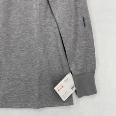Terramar Heavyweight Merino Wool Thermal Crew Shirt Mens Small Gray Hiking Camp