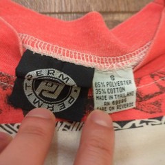 VTG Permit Men Small Shirt Boxy Surf Skate Striped Aztec Ocean Pacific OP Sport