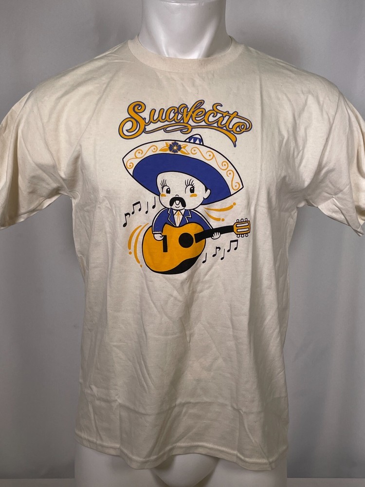Suavecito Muneco Mariachi Beige T-Shirt Youth LARGE