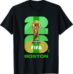 FIFA World CUP26 Boston Trophy Color T-Shirt