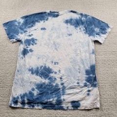 Imperious Shirt Mens XL Blue Tie Dye Angel Graphic Rhinestone Tee Cotton