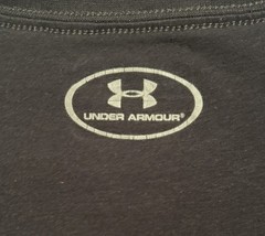Under Armour Brahma Bull Mens T-shirt Heatgear Loose Fit Mens Sz Med Distressed