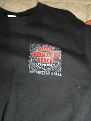 Gildan Ultra Cotton Men’s M Double-Sided Motorcycle Rally Graphic Tee Bundle