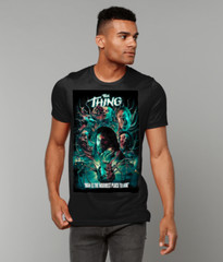 The Thing Film T Shirt Horror Sci-Fi Alien Movie Retro 80’s Cult Movie Fan Gift