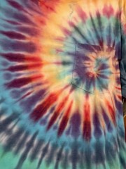 Goodfellow & Co Men’s XL Tie-Dye Multicolor Long Sleeve Crew Neck Pocket Tee