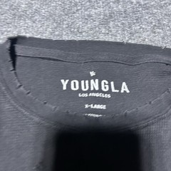 Young La Cars And Curls Trend Twins Thermal Collab Black Size Xl Distressed