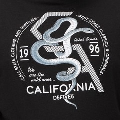 D555 Mens Cortex Big Tall Kingsize California Snake Printed T-Shirt Top – 3XL