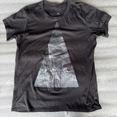 Obey Shirt Mens XL Black Scoop Neck Short Sleeve Graphic Logo