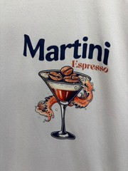 Espresso Martini Coffee Vodka Cocktail T-Shirt Mens White Graphic XL Manfinity