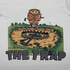 Vintage 1989 The Trap Golf Sports Cartoon Comic Humor Graphic T-Shirt USA Medium