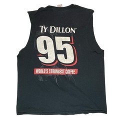 Death Wish Coffee NASCAR Ty Dillon 95 Sleeveless T Shirt XL