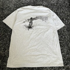 Vintage Y2K Nils Lofgren Ralph Steadman Shirt Size Large Band Tour Rock Art