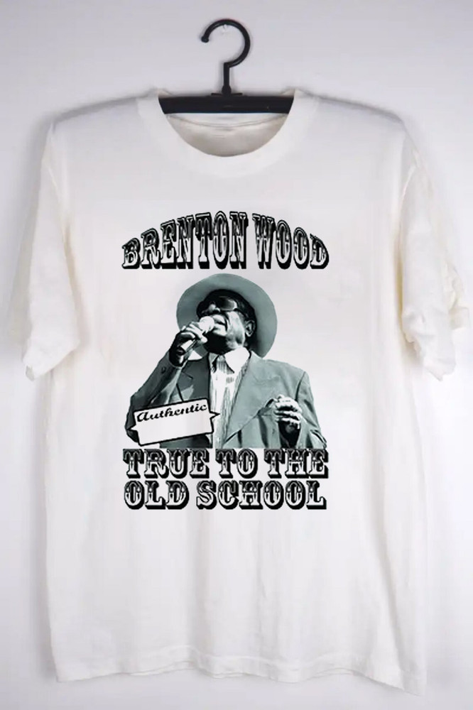 Brenton Wood True To The Old School White All Size Shirt AR815