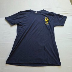 American Apparel AFGE District 12 Union T-Shirt Twelve Strong Navy Blue Large