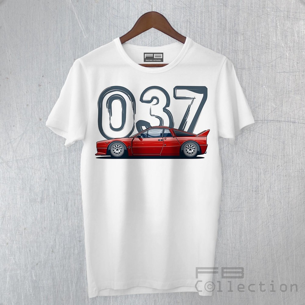 Inspired Lancia 037 HF Italia Rally Legend Monte Carlo Cars T-Shirt