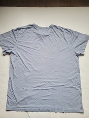 Marine Layer crew neck t-shirt distinctive multi-colored horizontal stripe Sz L