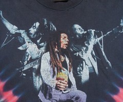 Vintage Bob Marley Shirt Mens XLarge Reggae Tee Music Rasta Zion Single Stitch