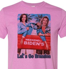 Weekend At Biden’s – FJB – Joe Biden – Let’s Go Brandon – Free / Fast Shipping