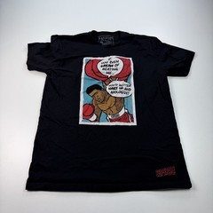 Super Rage Muhammed Ali Graphic Shirt Mens Extra Large XL Black Crew Neck Cotton