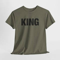 King Kylie Unisex Cotton T-Shirt, Casual Wear, Gift for Him, Streetwear
