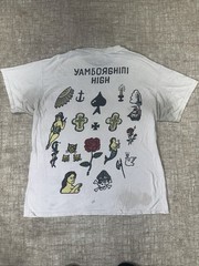 ASAP Rocky AWGE Yamborghini High Rose Tee Shirt ASAP Mob White STAINED READ