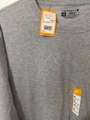 Carhartt K231 Loose Fit Heavyweight Long-Sleeve Logo Sleeve Graphic T-Shirt XL