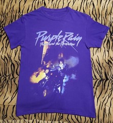 Women’s Purple Prince & The Revolution Purple Rain T-Shirt Size S EUC
