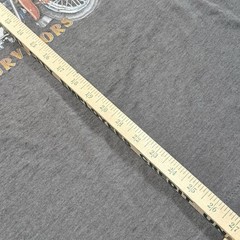 1991 Sturgis Halrey Davidson 3D Emblem Faded Black T Shirt Large VTG