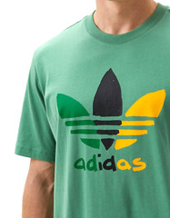 NEW MEN’S ADIDAS ORIGINALS MULTI COLOR TREFOIL SHIRT ~SIZE XL #IZ2571