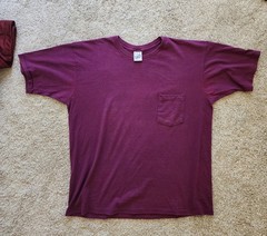 vintage GAP pocket square short sleeve blank T shirt