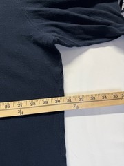 Carhartt Original Fit Shirt Men 4XL Navy Blue Graphic Print Spellout Logo Rugged