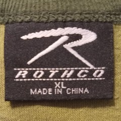 Rothco Camouflage T-Shirt Mens XL Multicolor Long Sleeve Crew Neck Cotton Blend