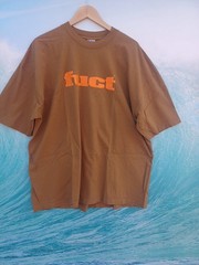 FUCT 2XL Logo Brown Shirt Mens Tee Vintage XXL #0829