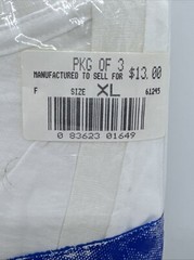 Vintage LEE V-Neck T Shirts Size XL 46/48 USA 100% Combed Cotton White NEW NOS