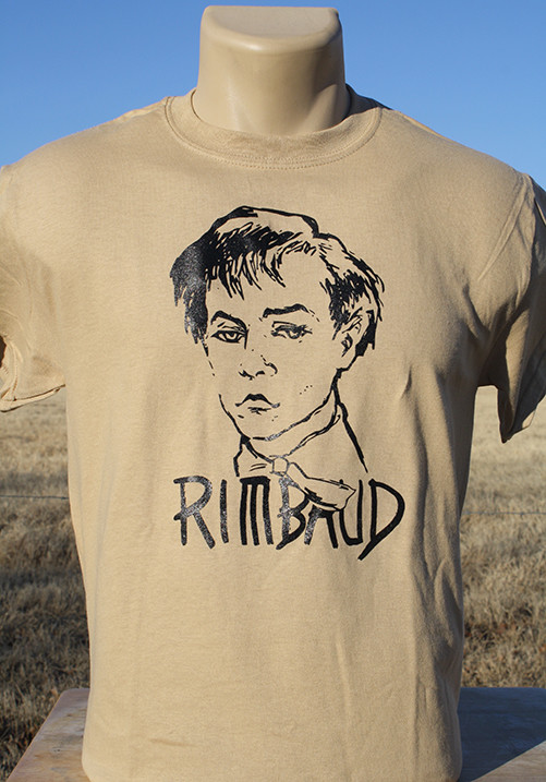 Arthur Rimbaud T-Shirt Illuminations A Season in Hell The Sleeper in the Valley