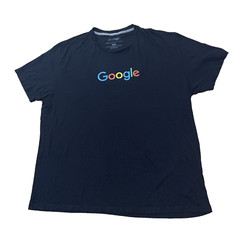GOOGLE Alphabet, Android, Search, Gmail Official Shirt Men 2XL Black Hybrid XXL